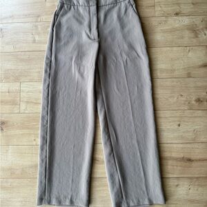 Aritzia Wilfred The Limitless Pant in Turner Taupe | High Rise Wide Leg | NWT 10